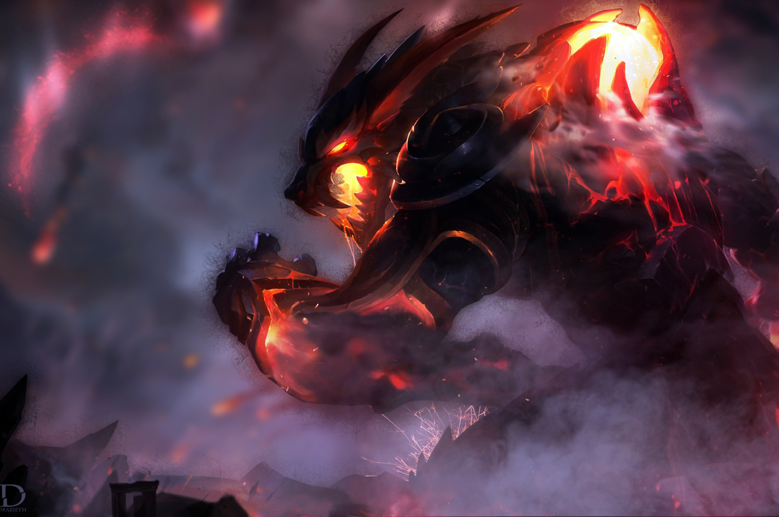 Warwick League Of Legends Chromebook Pixel Wallpaper HD