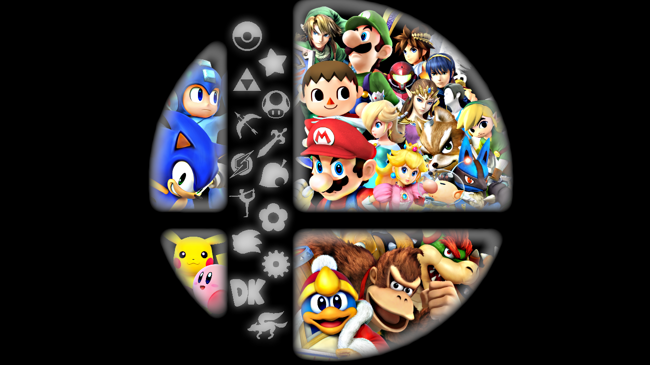 Super Smash Bros Wii U Logo Wallpaper By Jaredhaj
