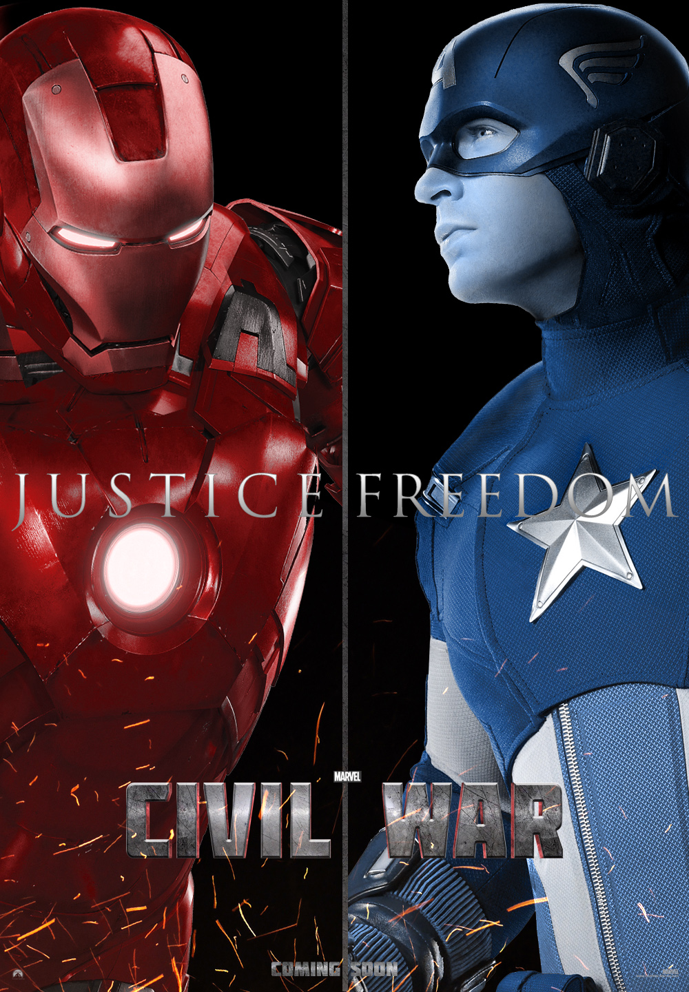 Marvel S Civil War Poster By Enoch16
