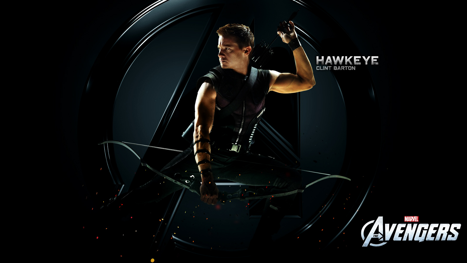 Avengers Hawkeye Clint Barton HD Wallpaper