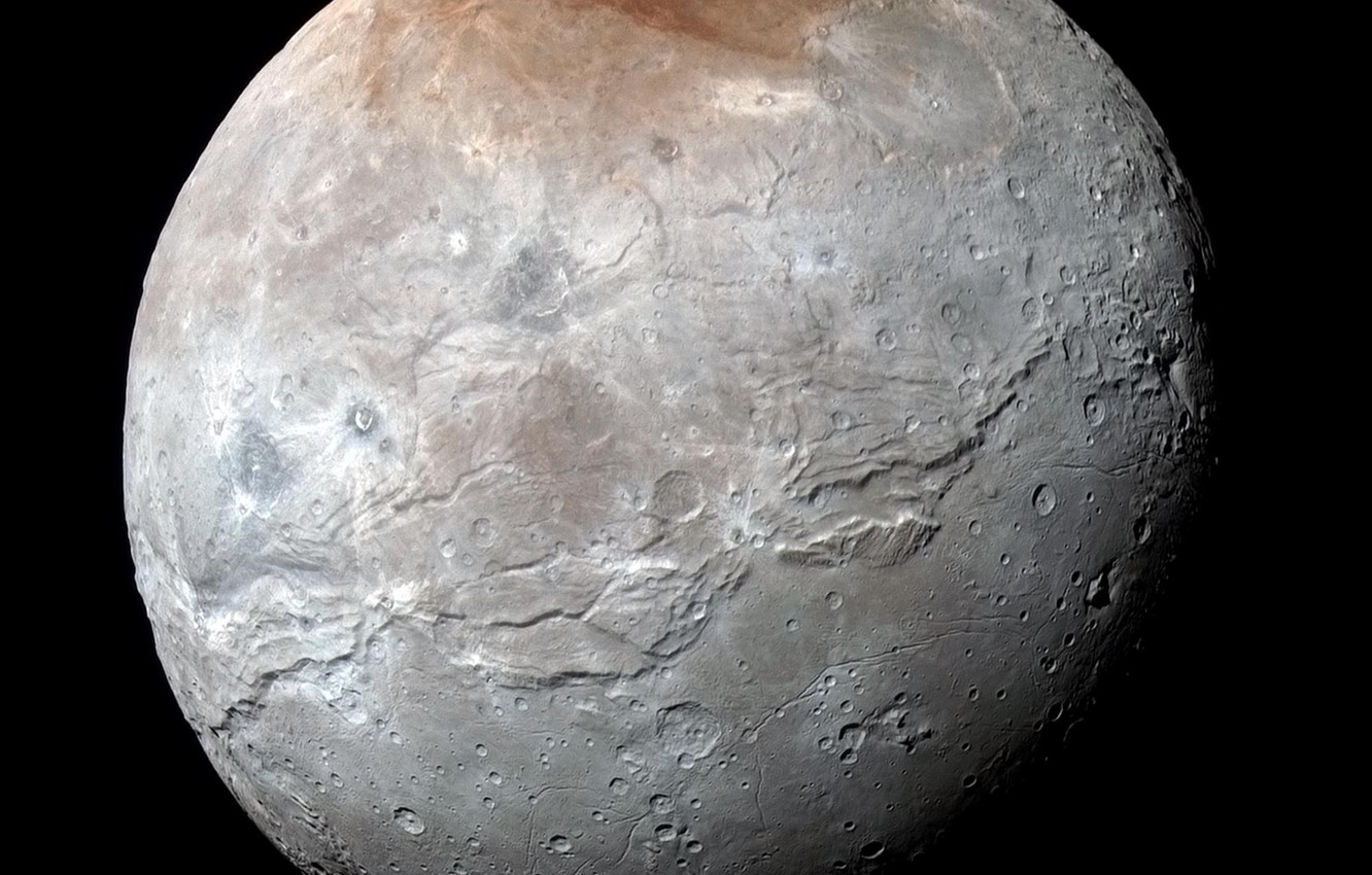 Wallpaper New Horizons Charon The Satellite Of Pluto Image For