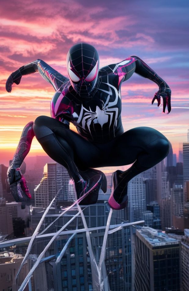 Black Spiderman Wallpaper