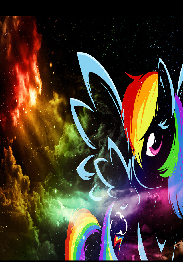 Rainbow Dash iPhone 4s Wallpaper By Darksoulforver9