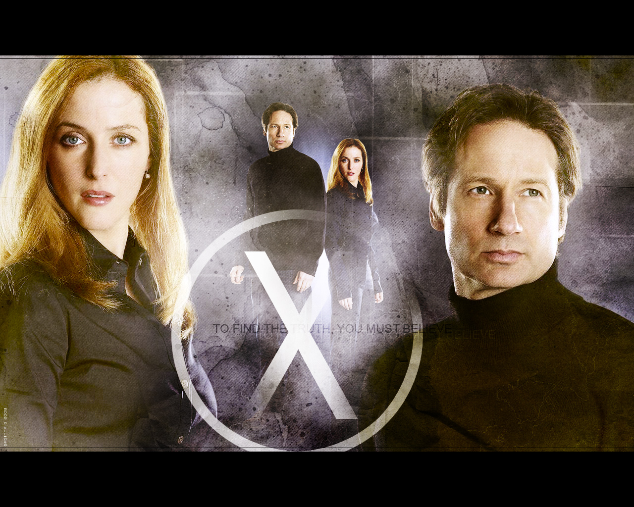 Fox Mulder The X Files Dana Scully Xf Afiles Maybe HD Wallpaper