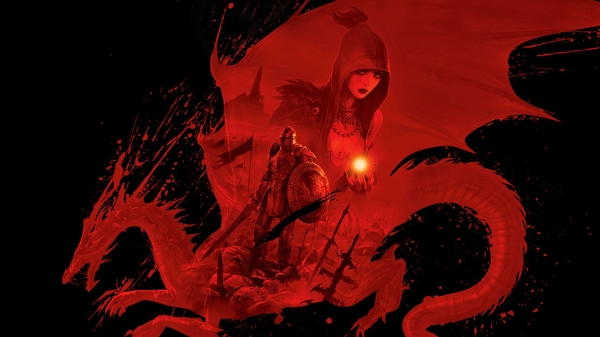 Soldiers Mage Dragons Dragon Age Origins Wallpaper Military