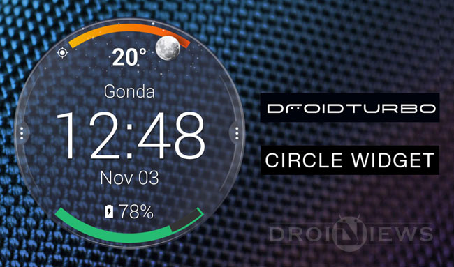 Want The Droid Turbo Circle Widget On Your Device Click Here