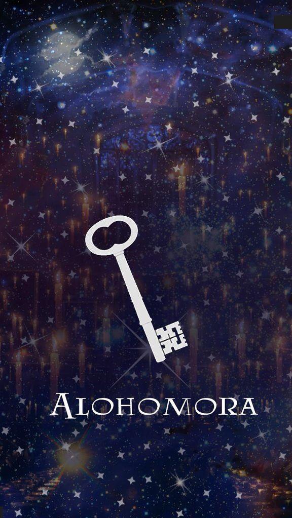 Harry Potter Alohomora iPhone Wallpaper