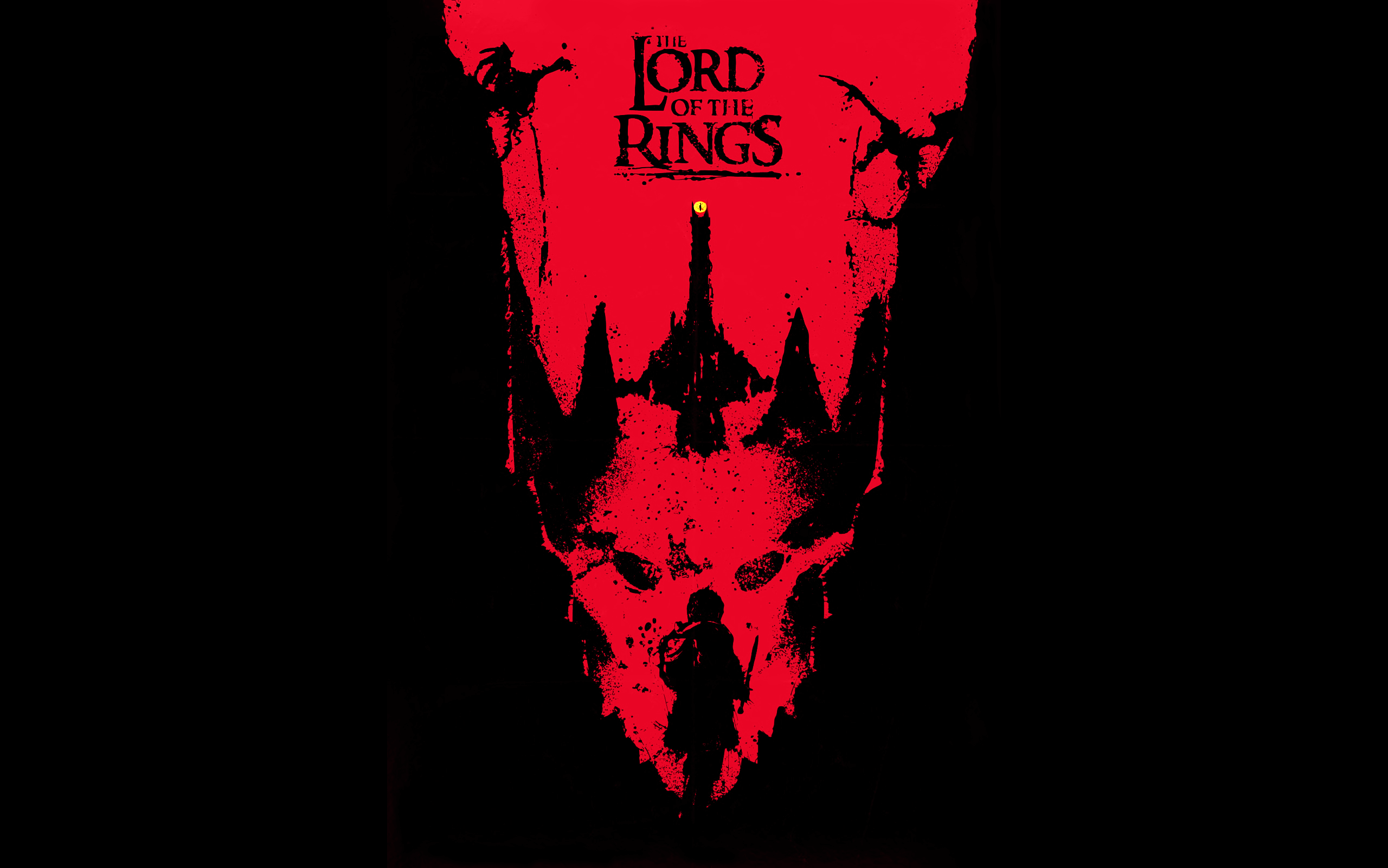 Made A High Res Wallpaper Out Of The Pretty Lotr Poster