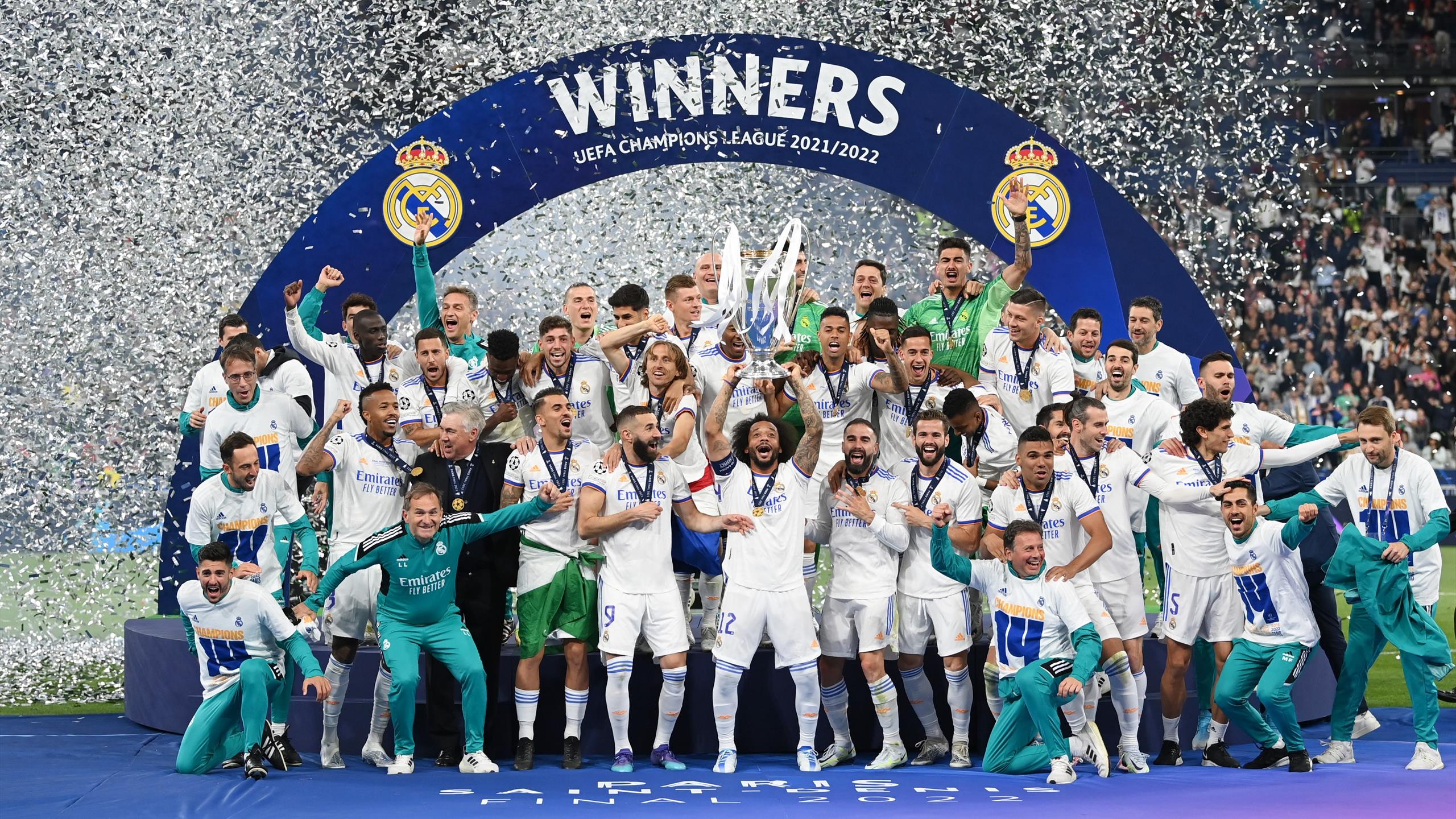 Real Madrid Kings Of Europe Once More As Thibaut Courtois And Vinicius Jr Star See Off Wallpaper