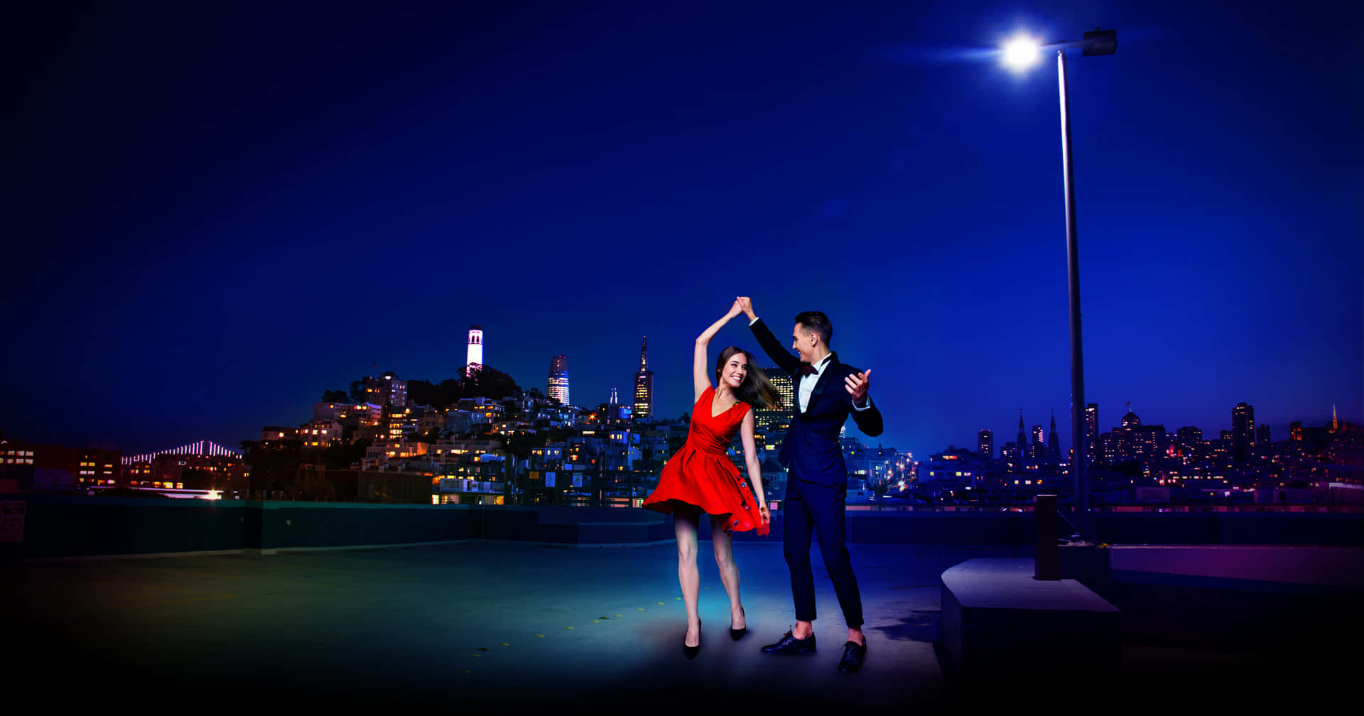 La Land Lights Up The Stage In 4k Wallpaper