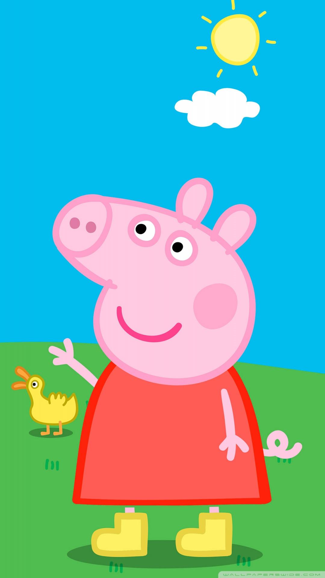 George Pig And Peppa Ultra HD Desktop Background Wallpaper For