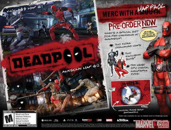 Deadpool Ing To Ps3 Xbox And Pc June 25th Nerd Reactor