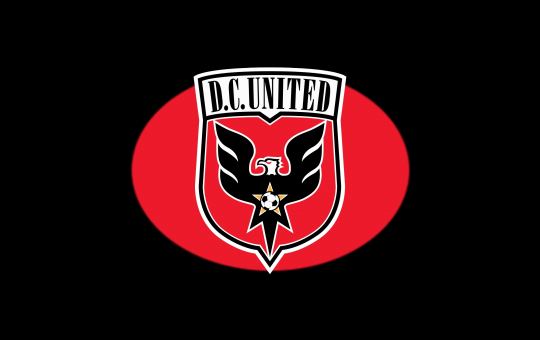 Mls D C United Logo Black Wallpaper