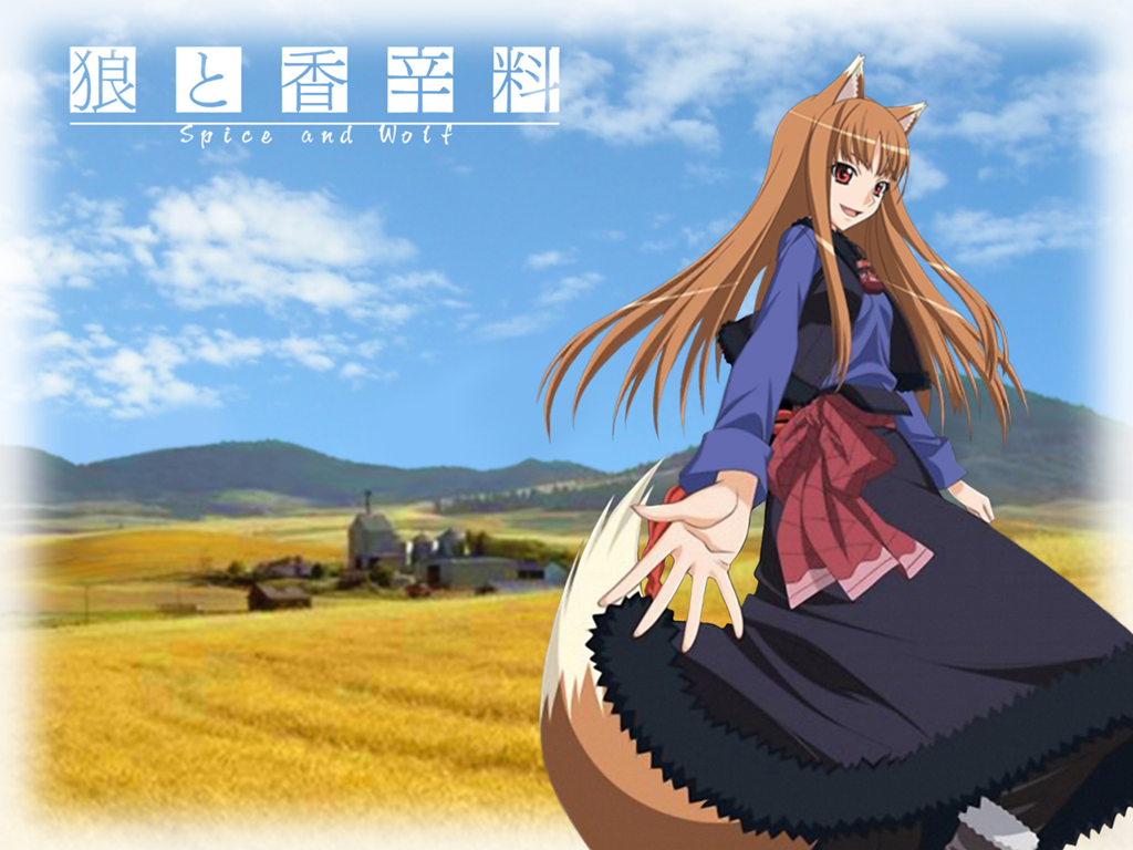 Spice And Wolf Funimation Entertainment Wallpaper