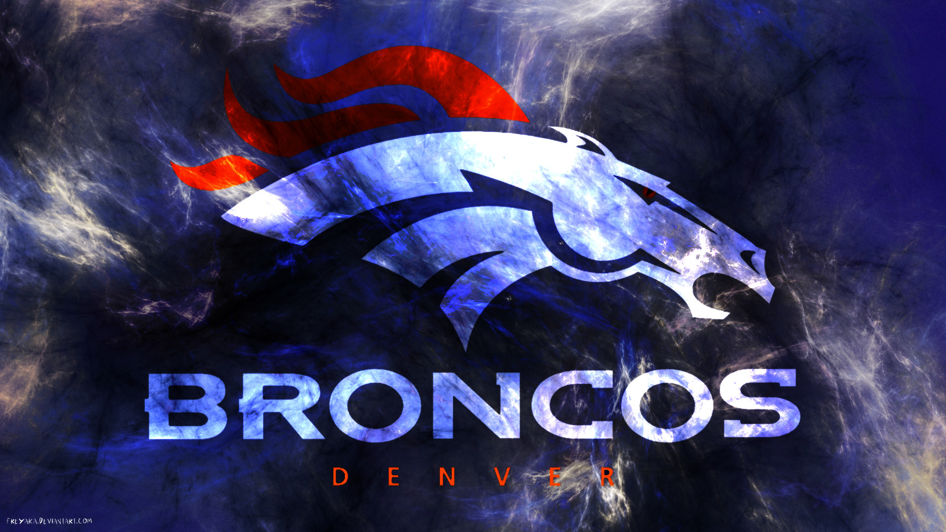 Denver Broncos by freyaka 1920x1080