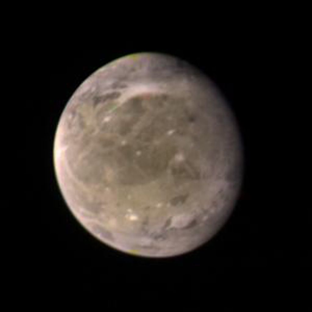 Space Image Ganymede At Million Miles