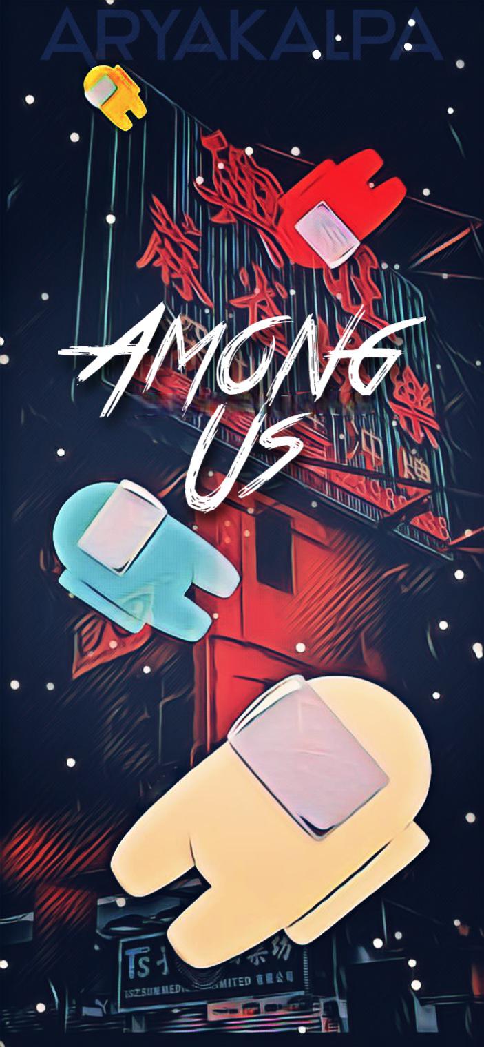 Among Us Mobile Wallpaper Thanks For The Base Image