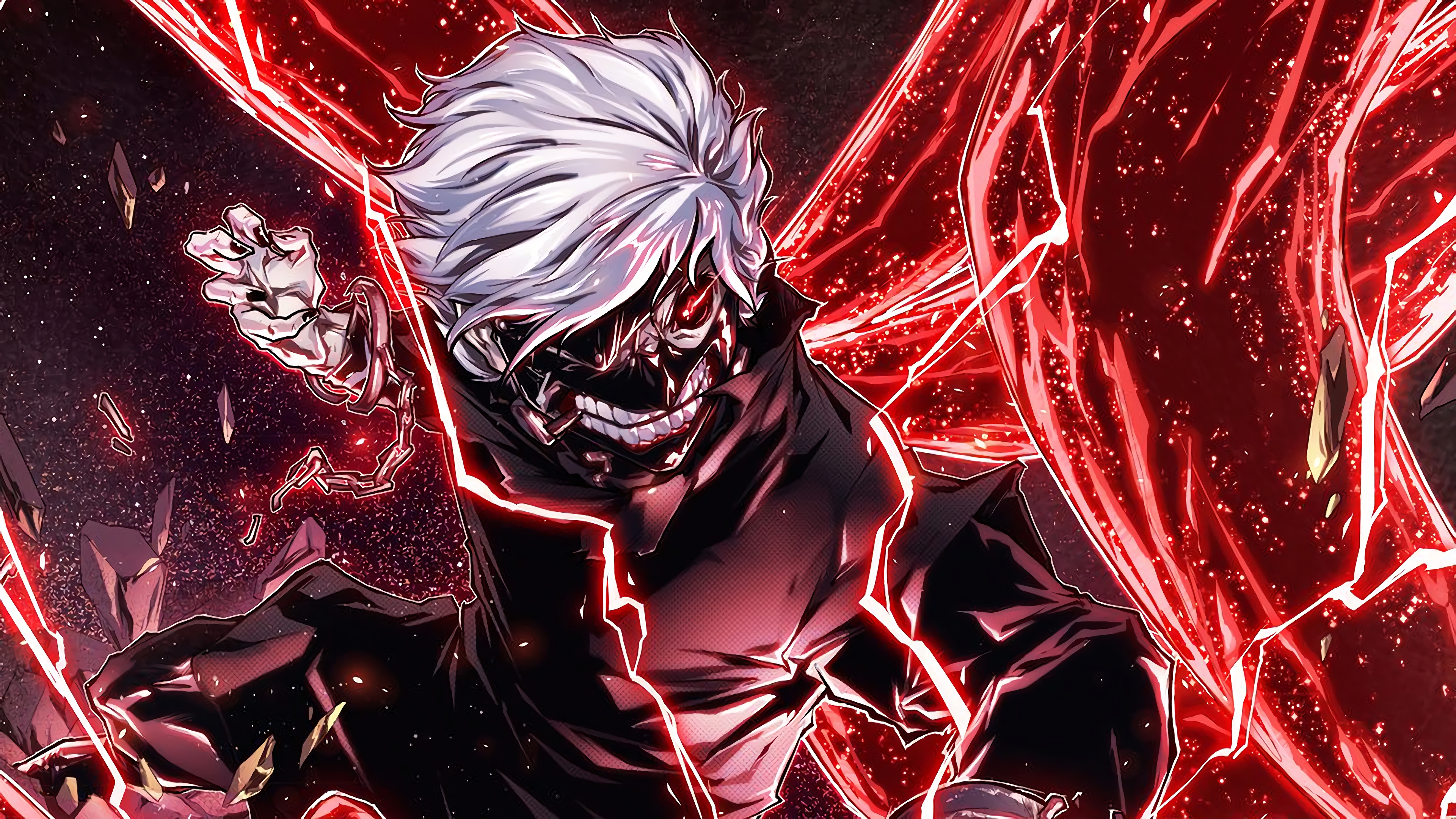 Tokyo Ghoul Anime Ken Kaneki tokyo television black Hair computer  Wallpaper png  PNGWing