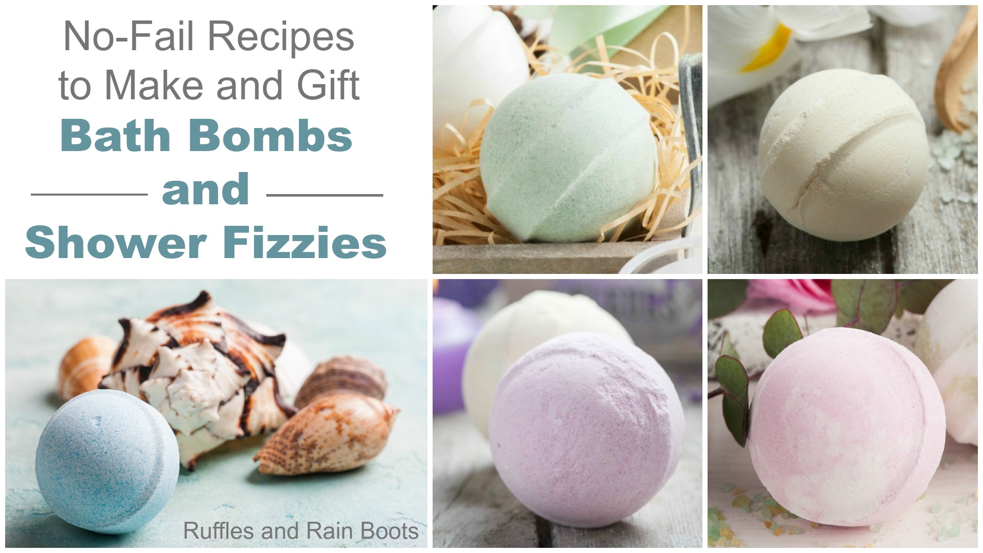 Bath Bombs And Shower Fizzies No Fail Recipes