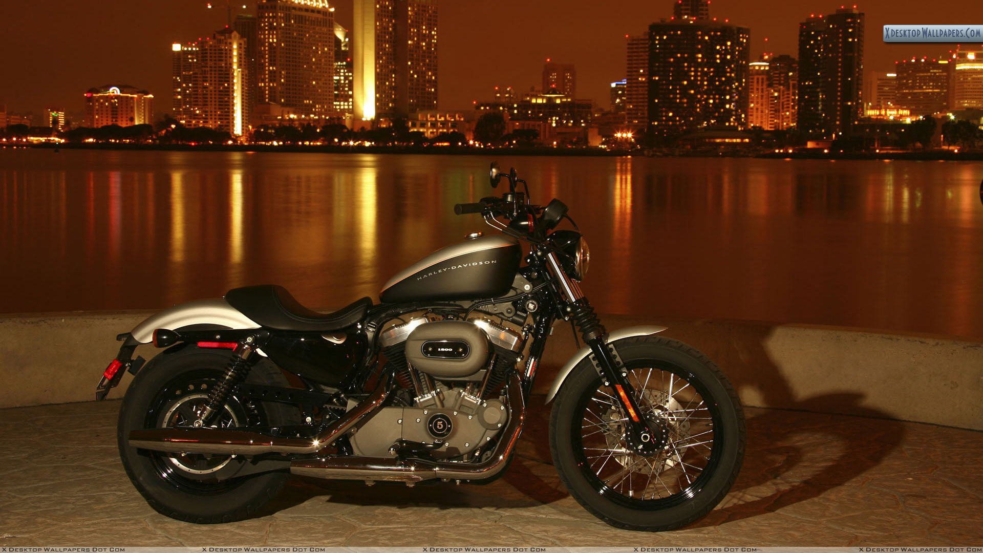 Harley Davidson Sportster Xl1200n Nightster Wallpaper