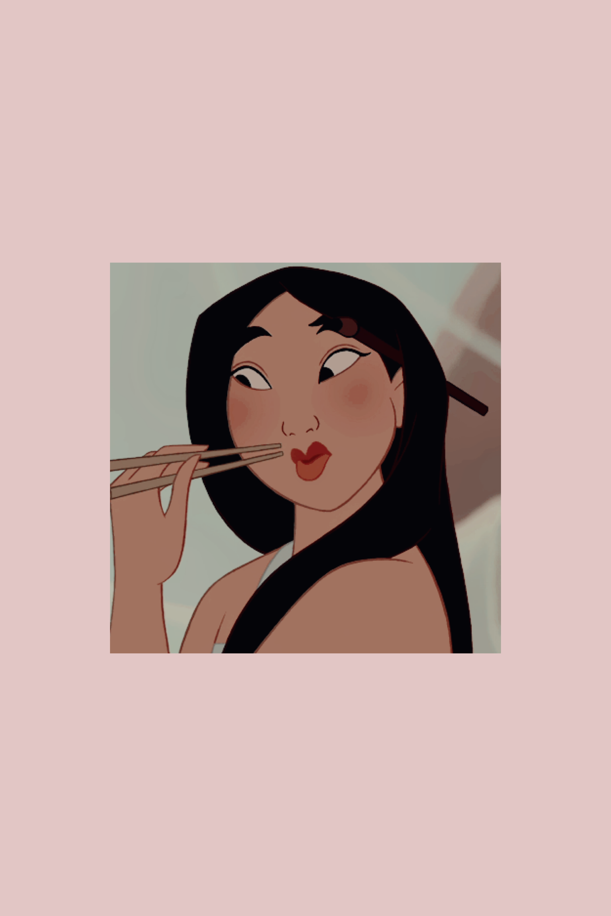 mulan aesthetic lockscreen Cute cartoon wallpapers Mulan