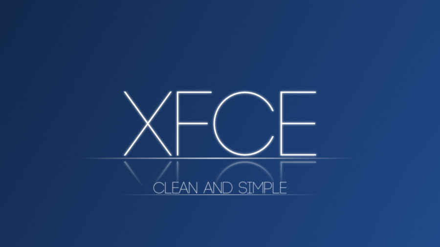 Clean and Simple XFCE Wallpaper by DefectiveDre on