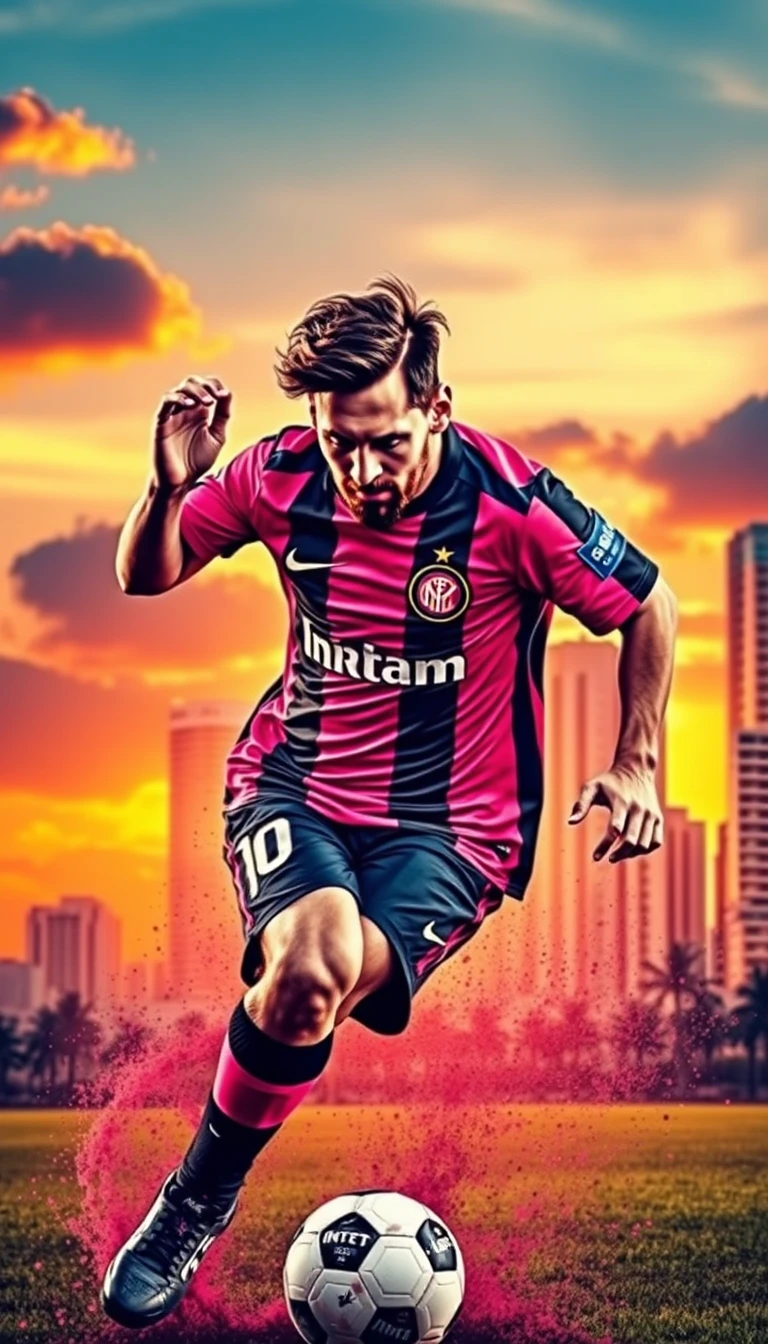 Messi Inter Miami Wallpaper