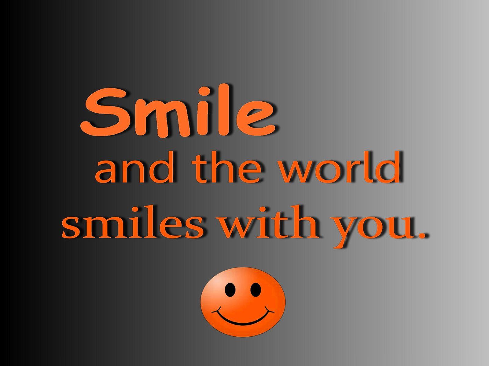 Quotes On Smile HD Wallpaper Wallpaperpick