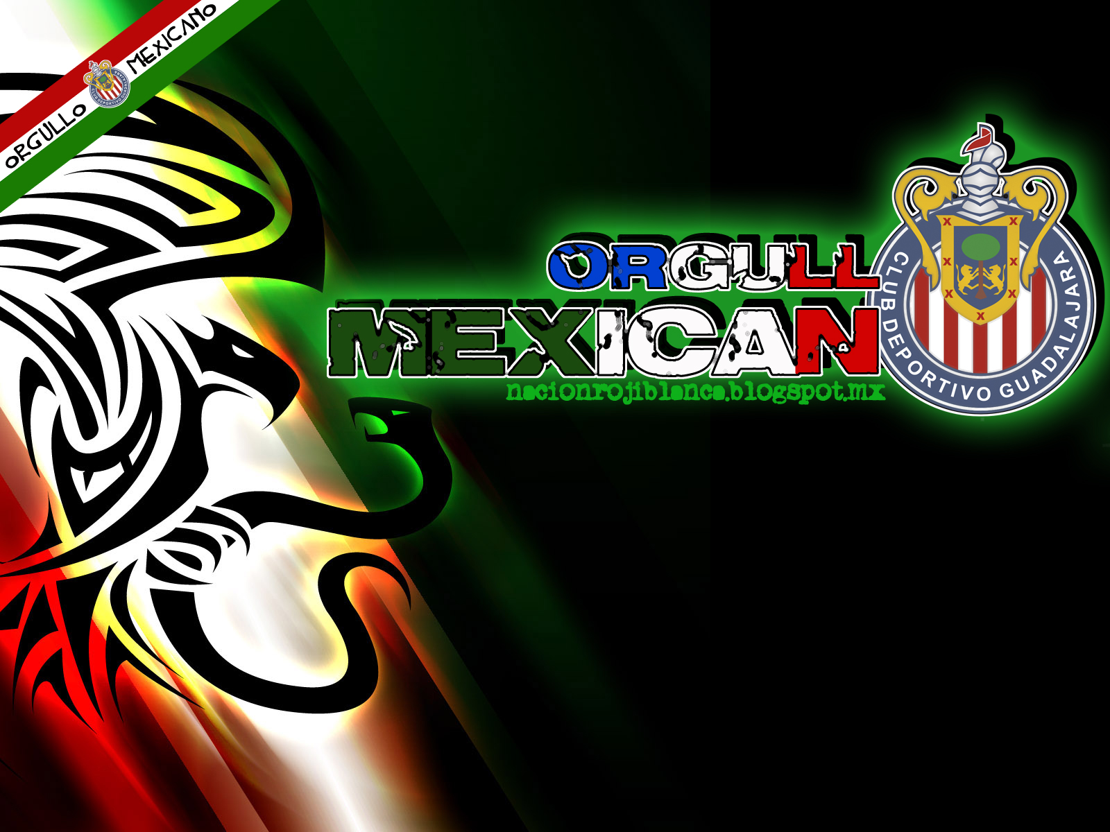 Chivas Orgullo Mexicano Nacin Rojiblanca