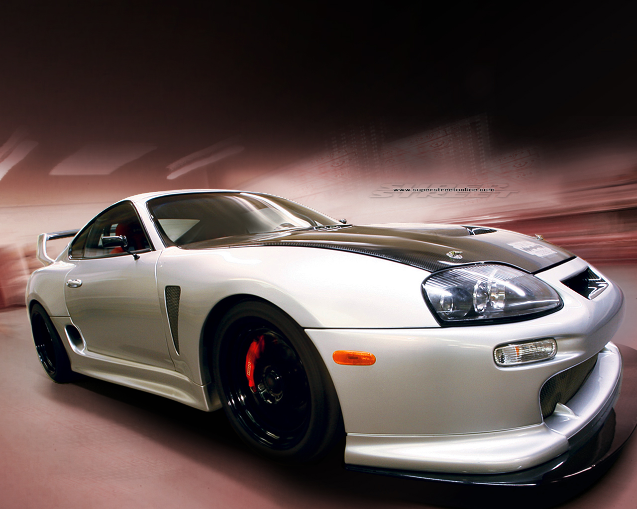 Toyota Supra Import Car Desktop Wallpaper