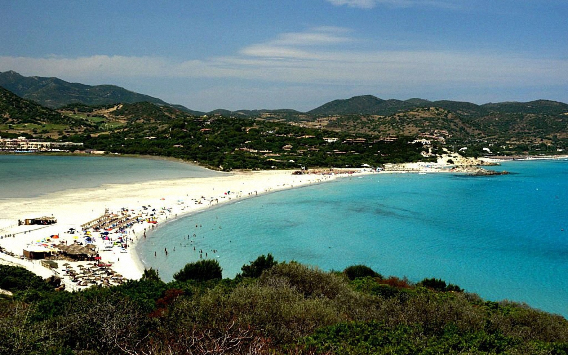 Spring Vacation On The Beach Island Of Sardinia Italy