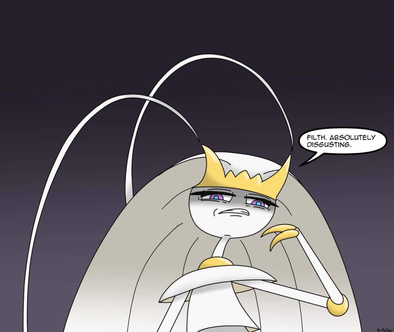 Pheromosa With Quote About Filth Wallpaper
