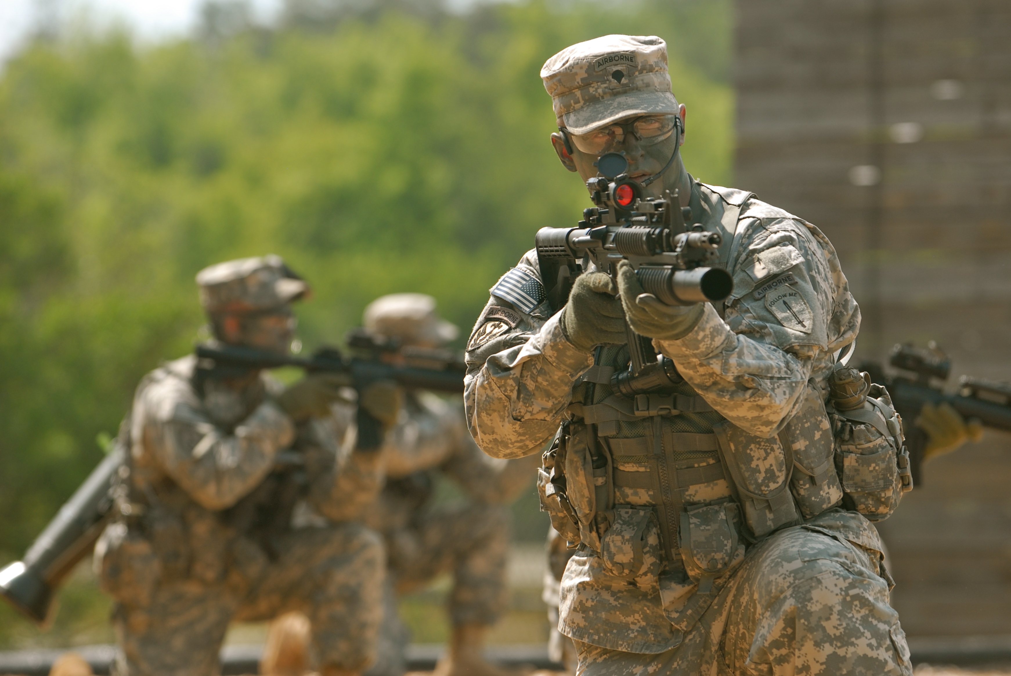 Army Rangers In Action Fort Benning Photo Everystockphoto