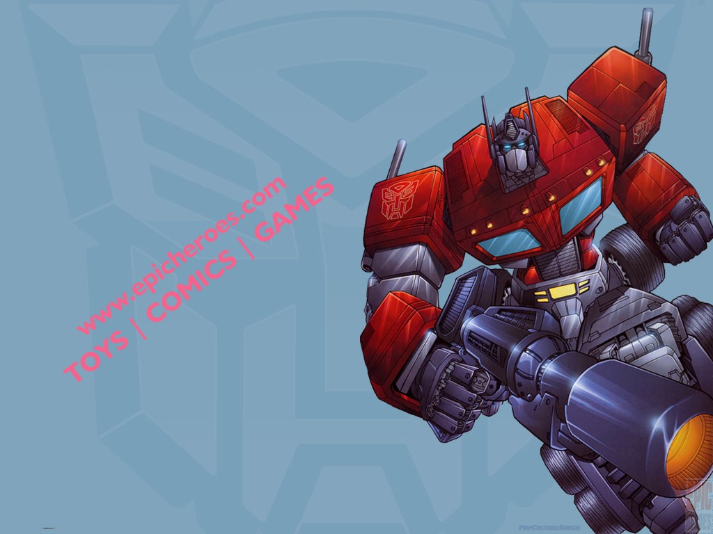 Transformers Optimus Prime Desktop Wallpaper Epic Heroes