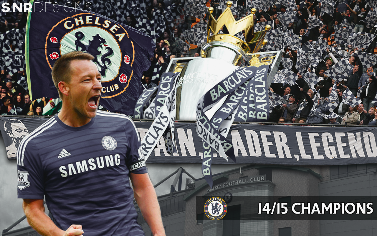 Chelsea Fc Premier League Champions By Snrdesigns On