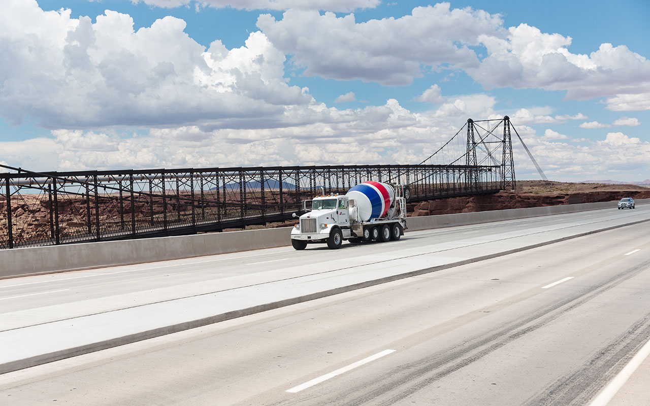 Cemex Supplies Concrete For New Cameron Bridge In Arizona