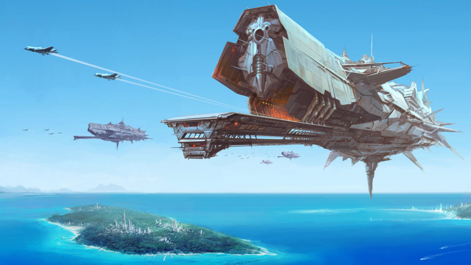 48+] Sci Fi Ships Wallpaper - WallpaperSafari