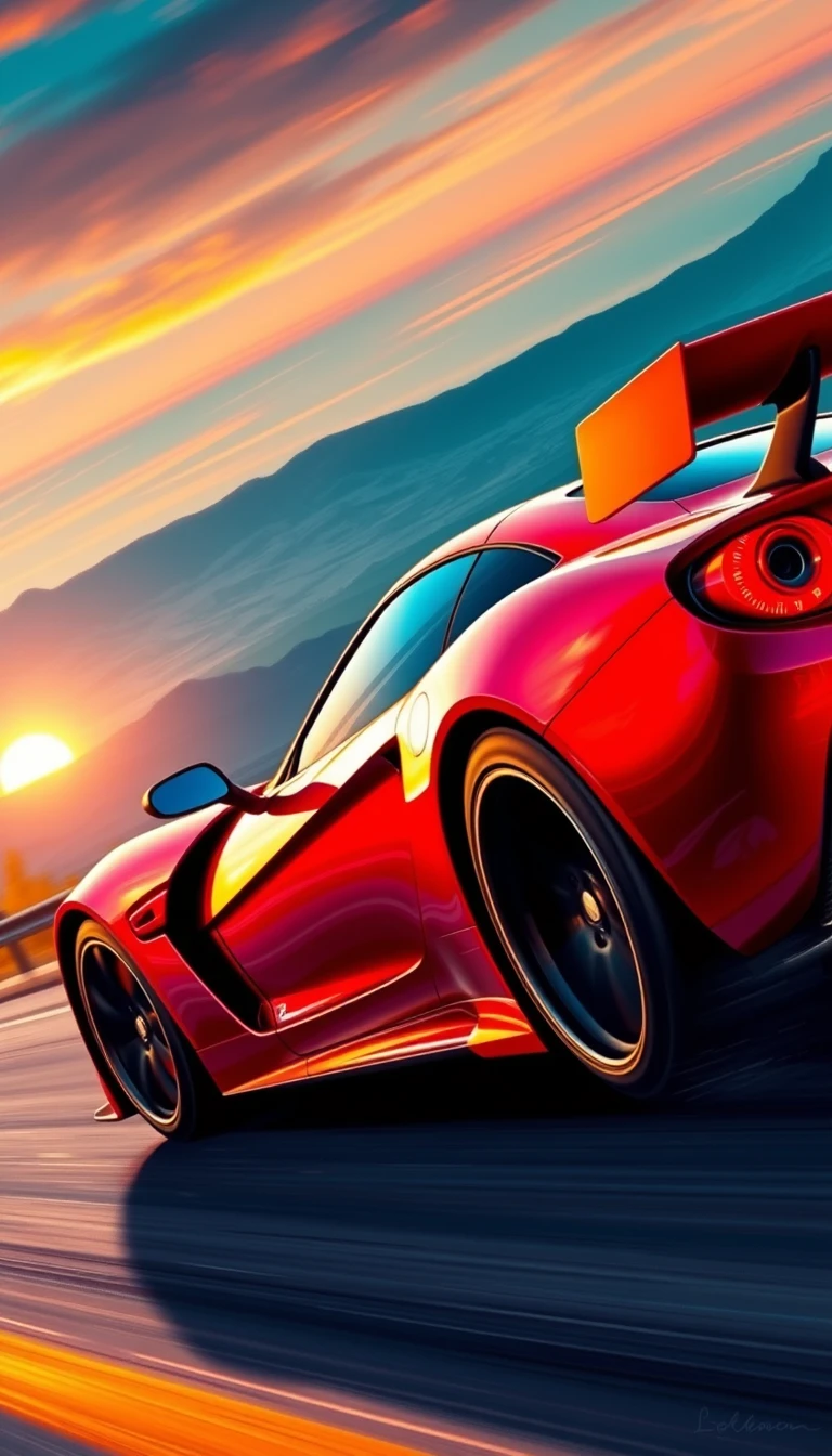 Cars Art Wallpaper