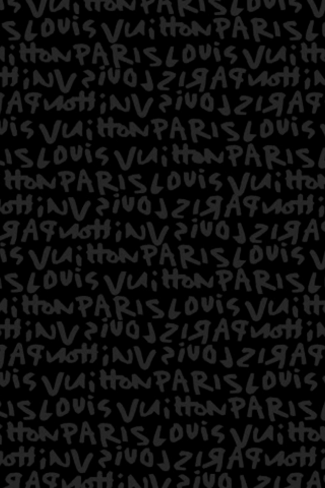 Louis Vuitton Text iPhone Wallpaper HD
