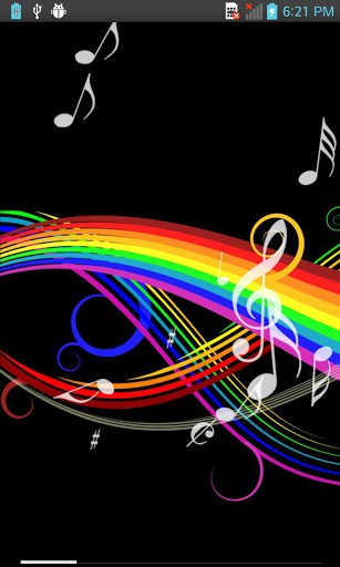 Rainbow Music Live Wallpaper For Android Appszoom