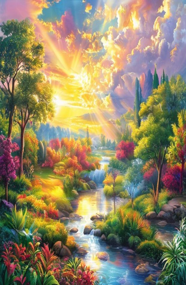 Jehovah Paradise Wallpaper