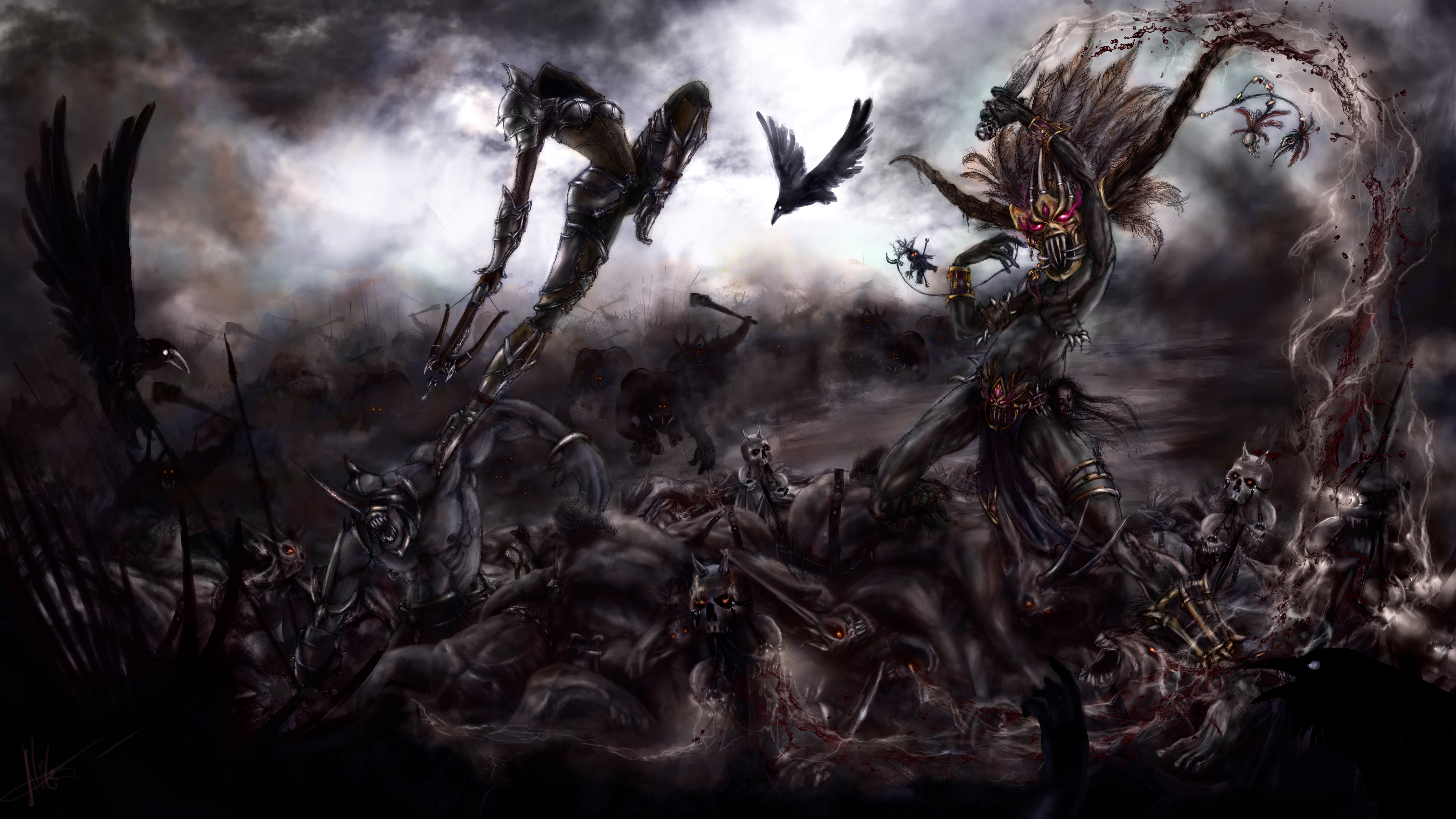 Witch Doctor Diablo Iii HD Wallpaper Background Image
