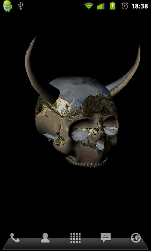3d Skulls Live Wallpaper Android Apps On Google Play