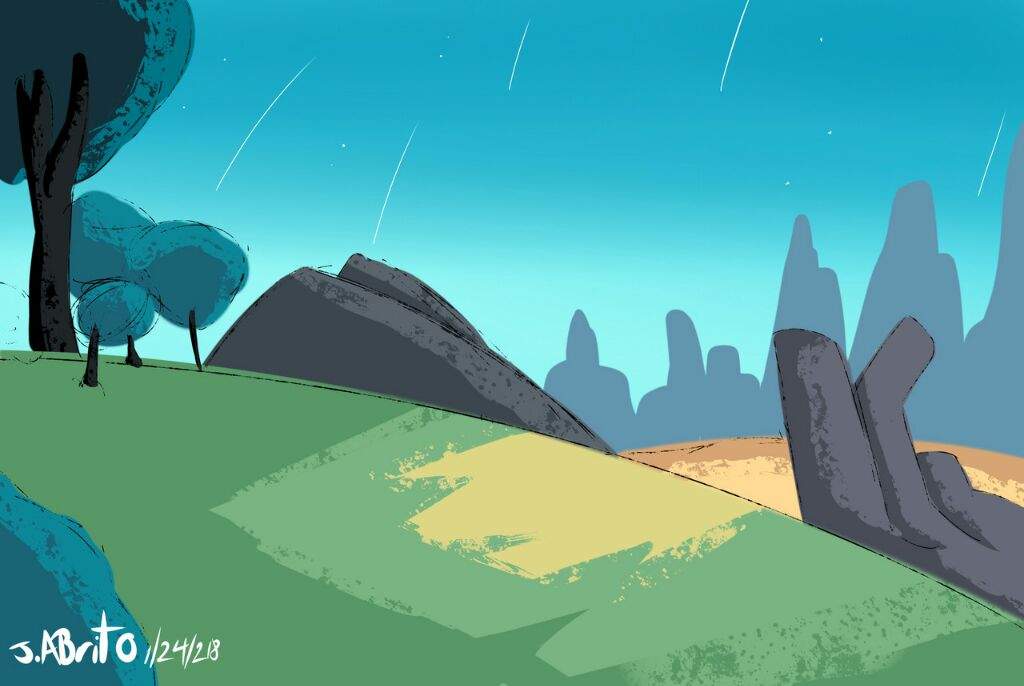 Steven Universe Background Study Practice Cartoon Amino
