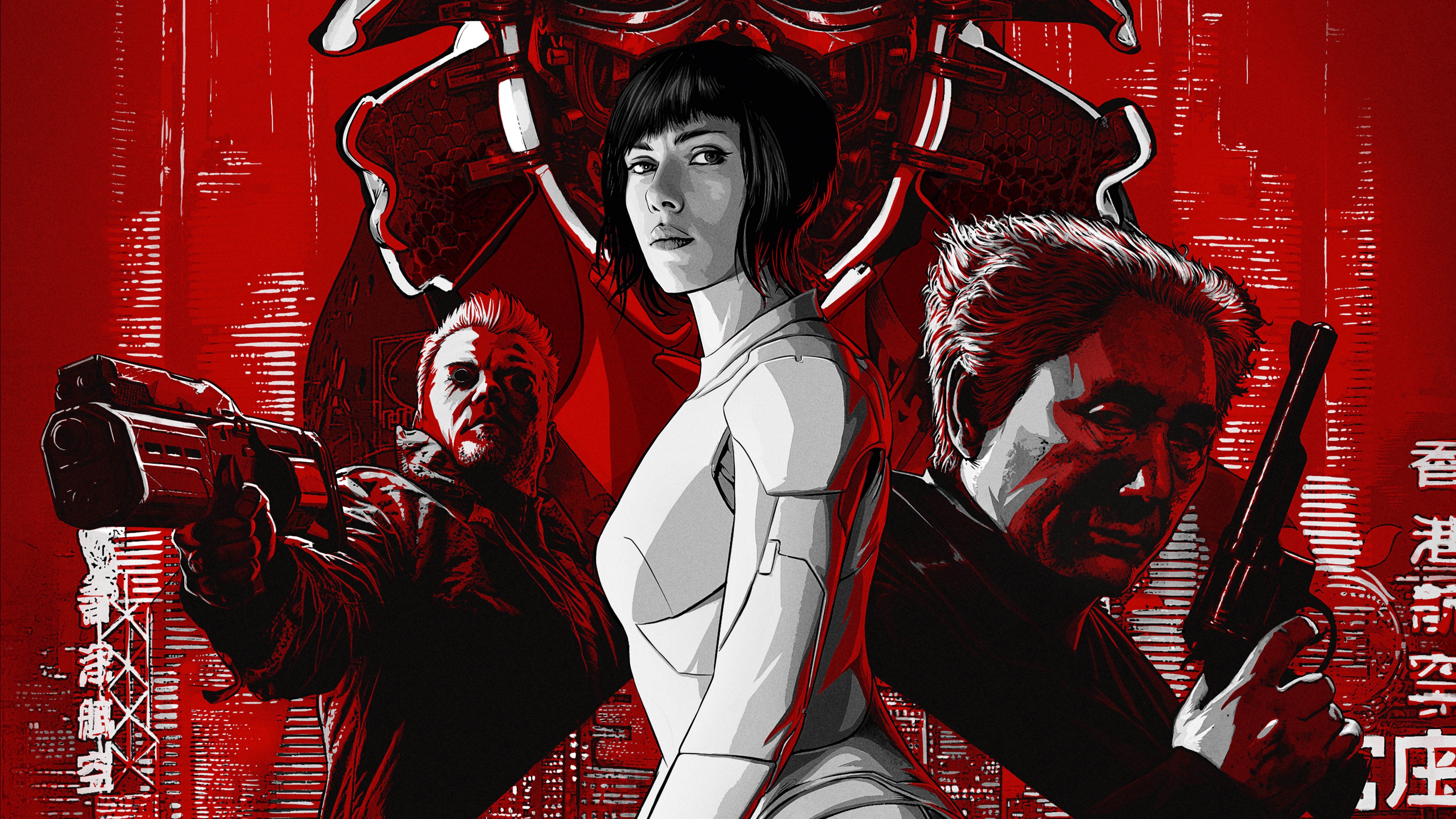 Ghost In The Shell 5k Wallpaper