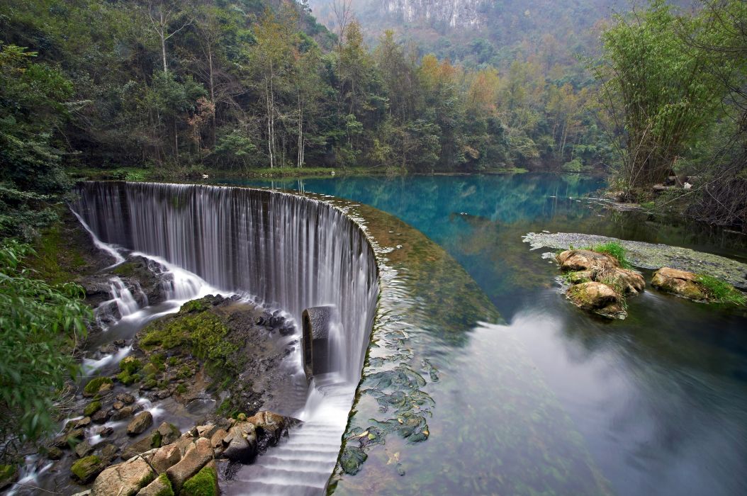 Croatia Parks Waterfalls Lake Forests Plitvice Lakes National Park