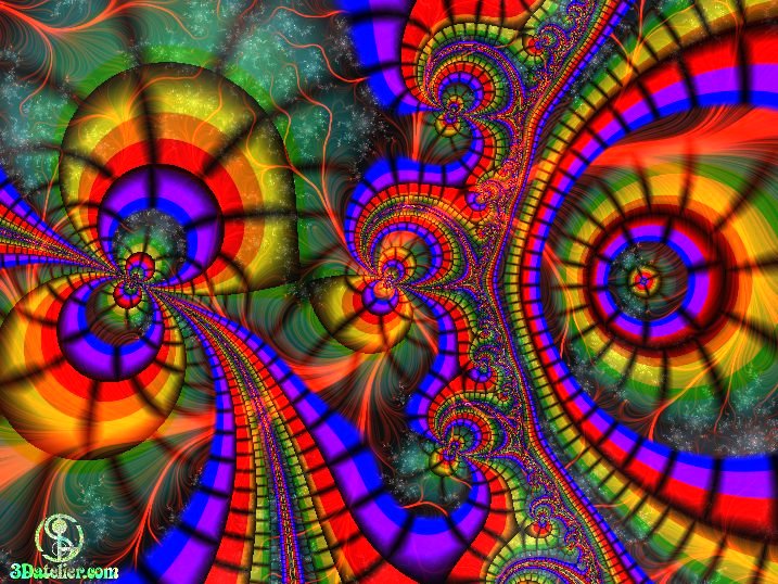 Strange Colors Psychedelic Lsd Trippy Magic Acid Fantasy Fractals