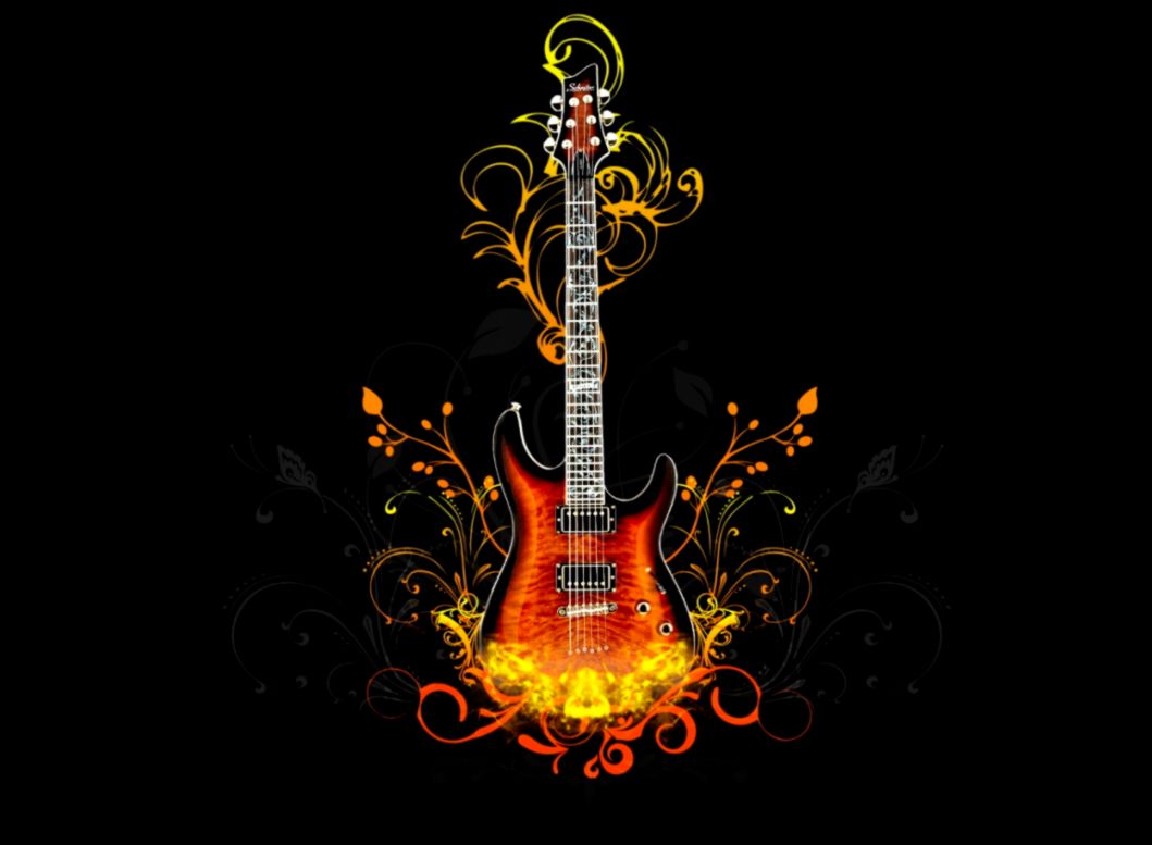 Guitar HD New Wallpaper Emoji