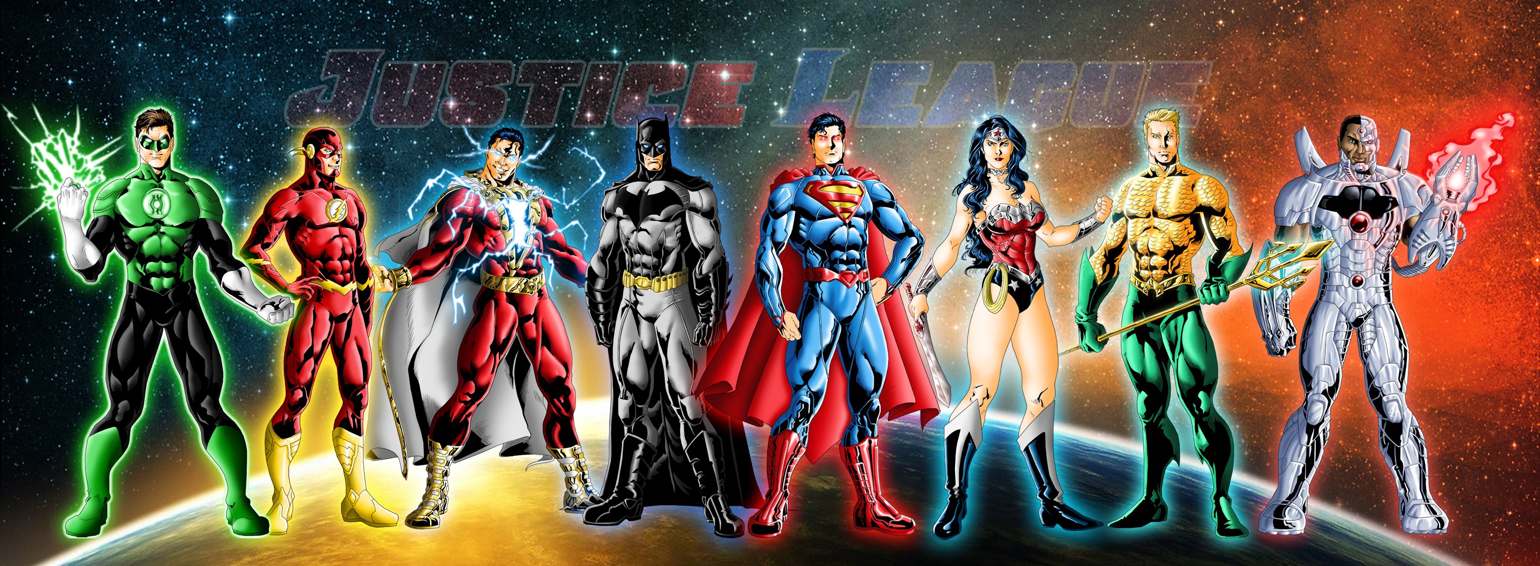 New 52 Justice League by JeanSinclairArts on