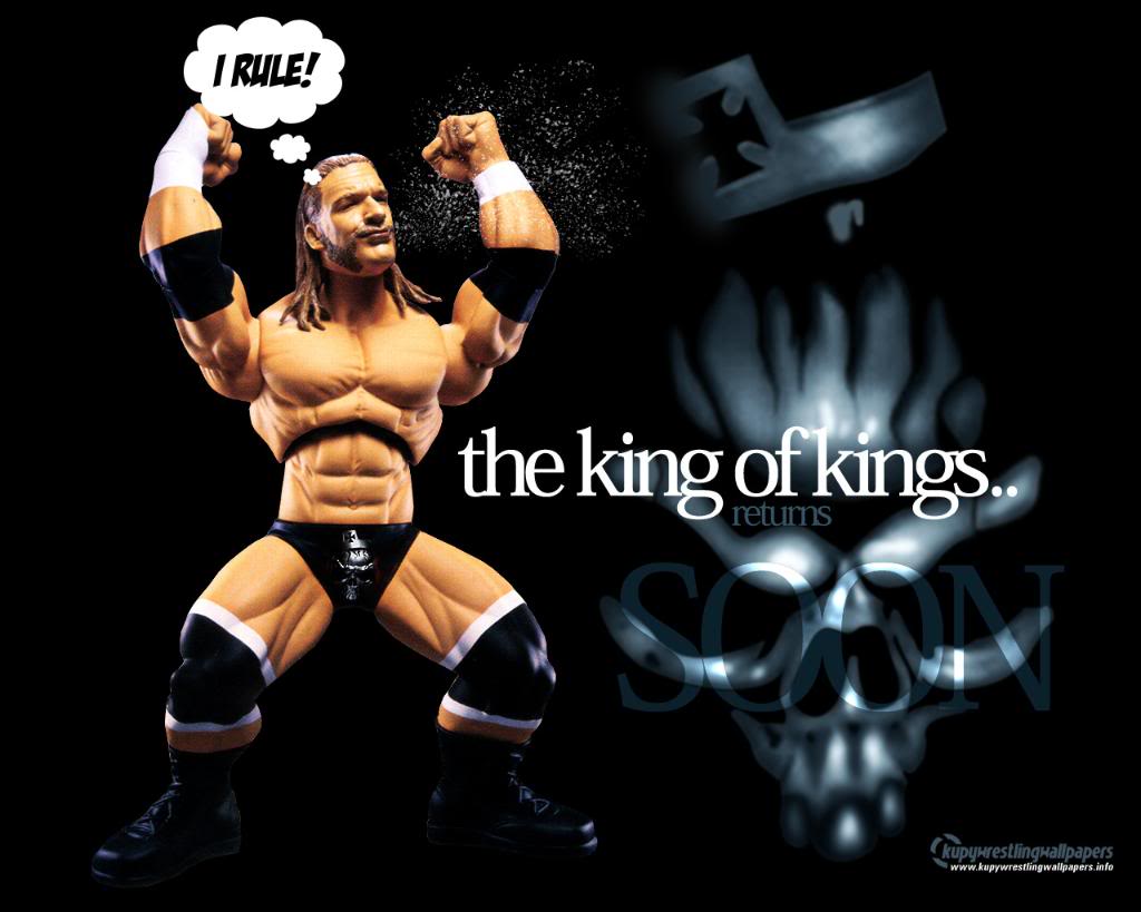 Triple H Toy Wallpaper Photo Wrestling Hhh King Of